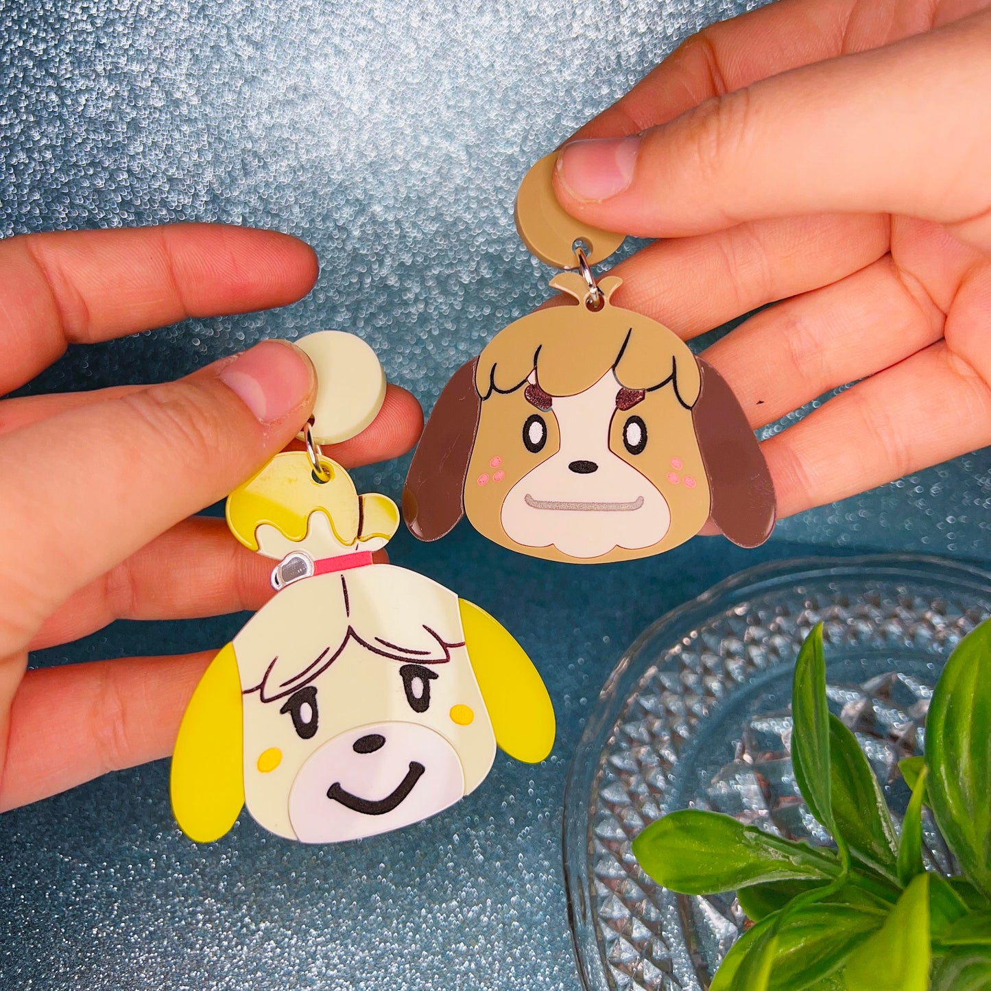 Isabelle & Digby Acrylic Keychain