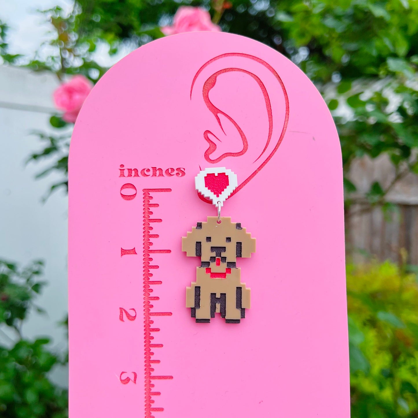 Stardew Cats & Dogs Single Mix & Match Acrylic Earrings, Keychains & Pins