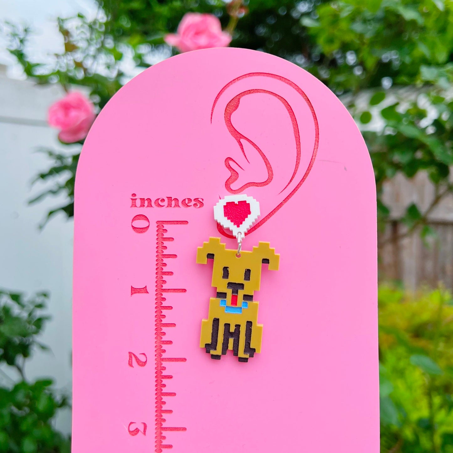 Stardew Cats & Dogs Single Mix & Match Acrylic Earrings, Keychains & Pins