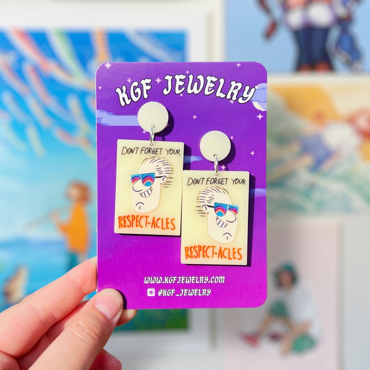 Respectacles Poster Acrylic Earrings & Keychains