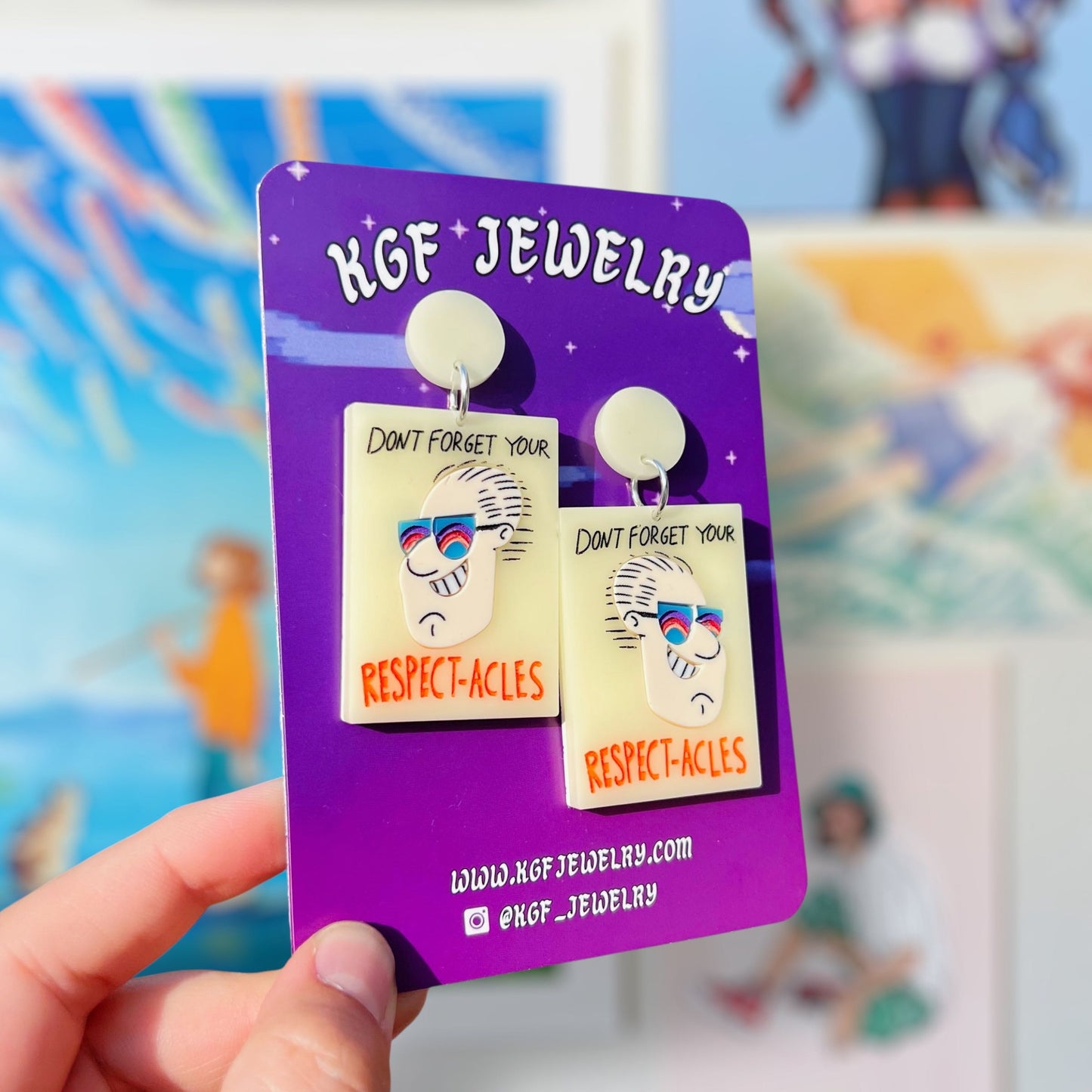 Respectacles Poster Acrylic Earrings & Keychains