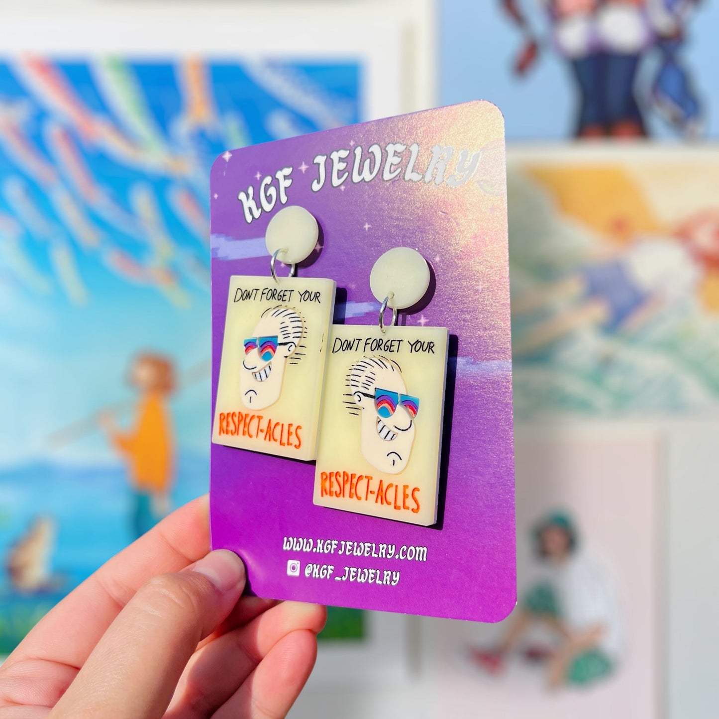 Respectacles Poster Acrylic Earrings & Keychains