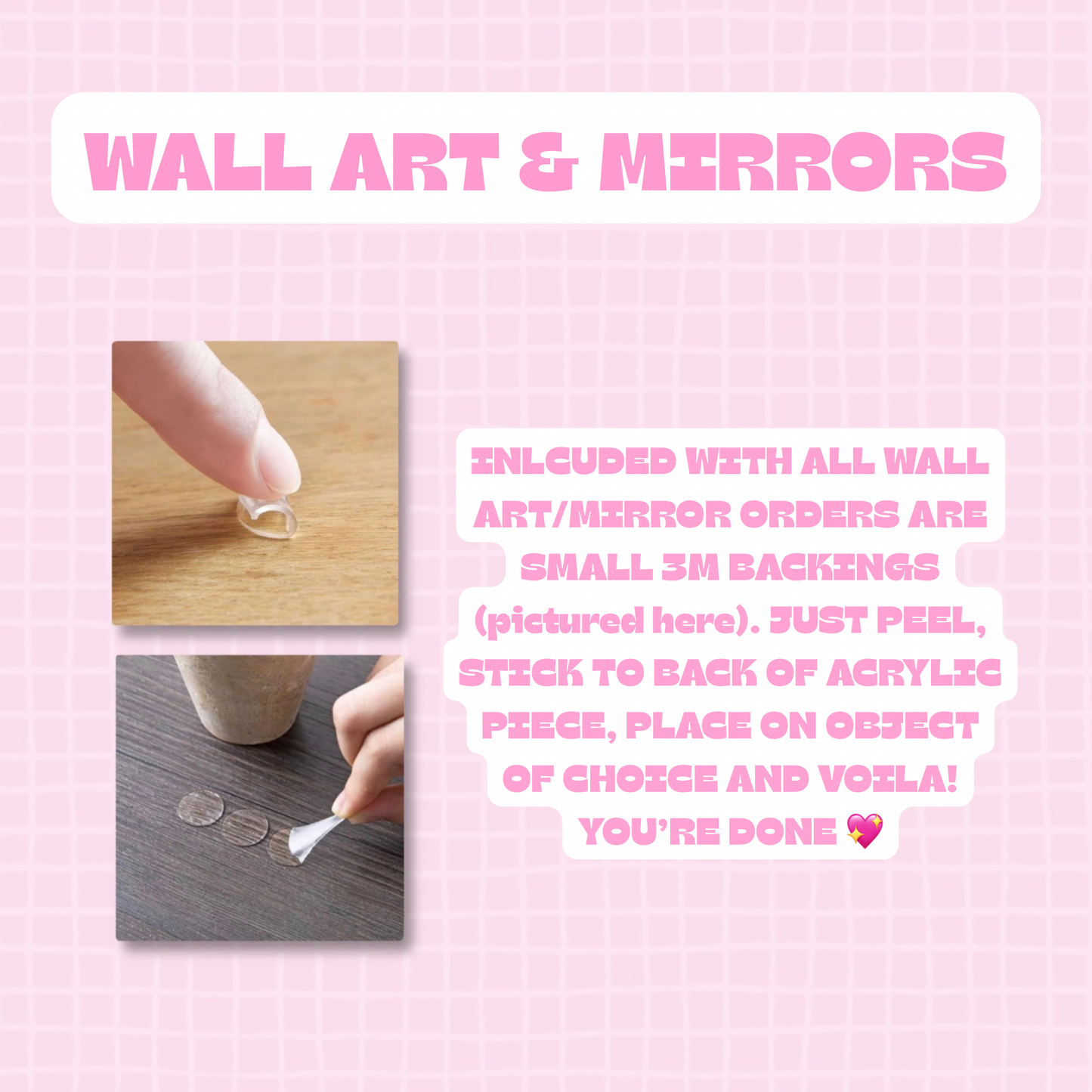 Samara Ring Handmade Acrylic Mirror