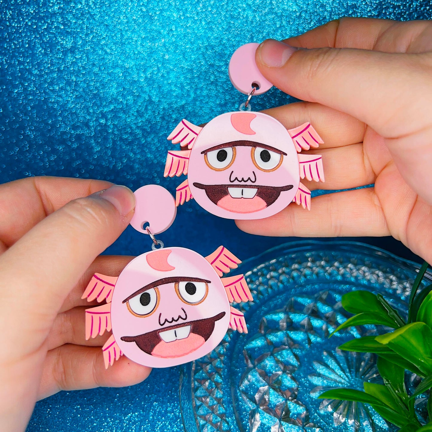 Dr. Shrunk SINGLE Acrylic Earring, Keychain & Pin