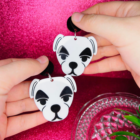 K.K. Slider SINGLE Acrylic Earrings, Keychains & Pins