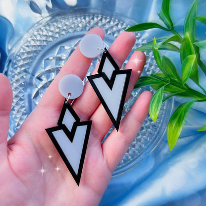 Quest Marker Acrylic Earrings, Keychains & Pins