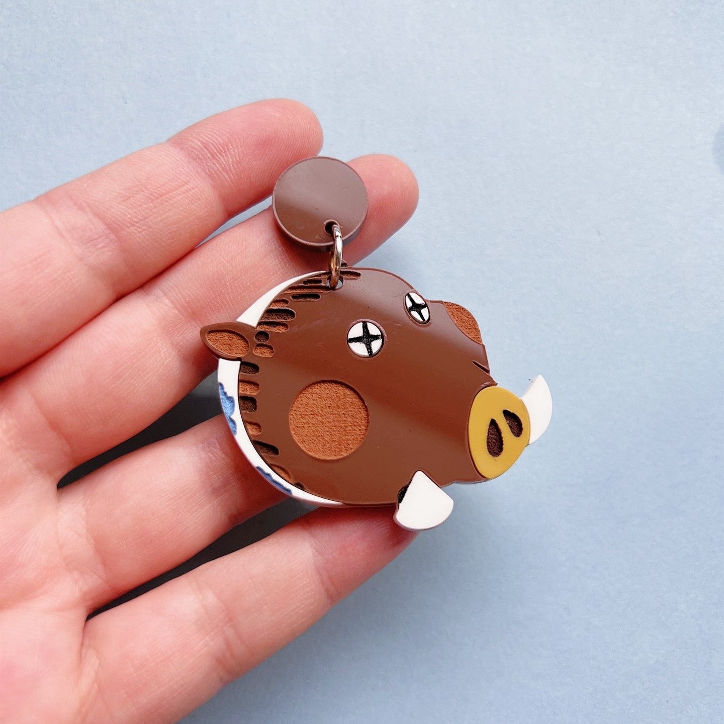 Joan Handmade Dangle Acrylic Earrings & Keychains