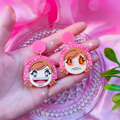 Cooking Mama Acrylic SINGLE Earring, Keychains & Pins