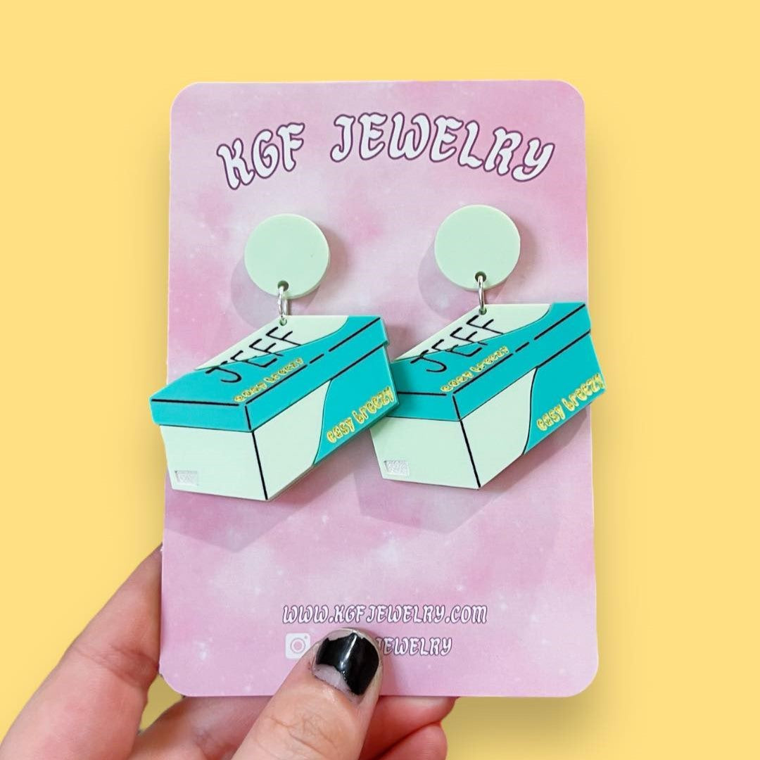 Jeff the Ghost Acrylic Earrings, Keychains & Pins