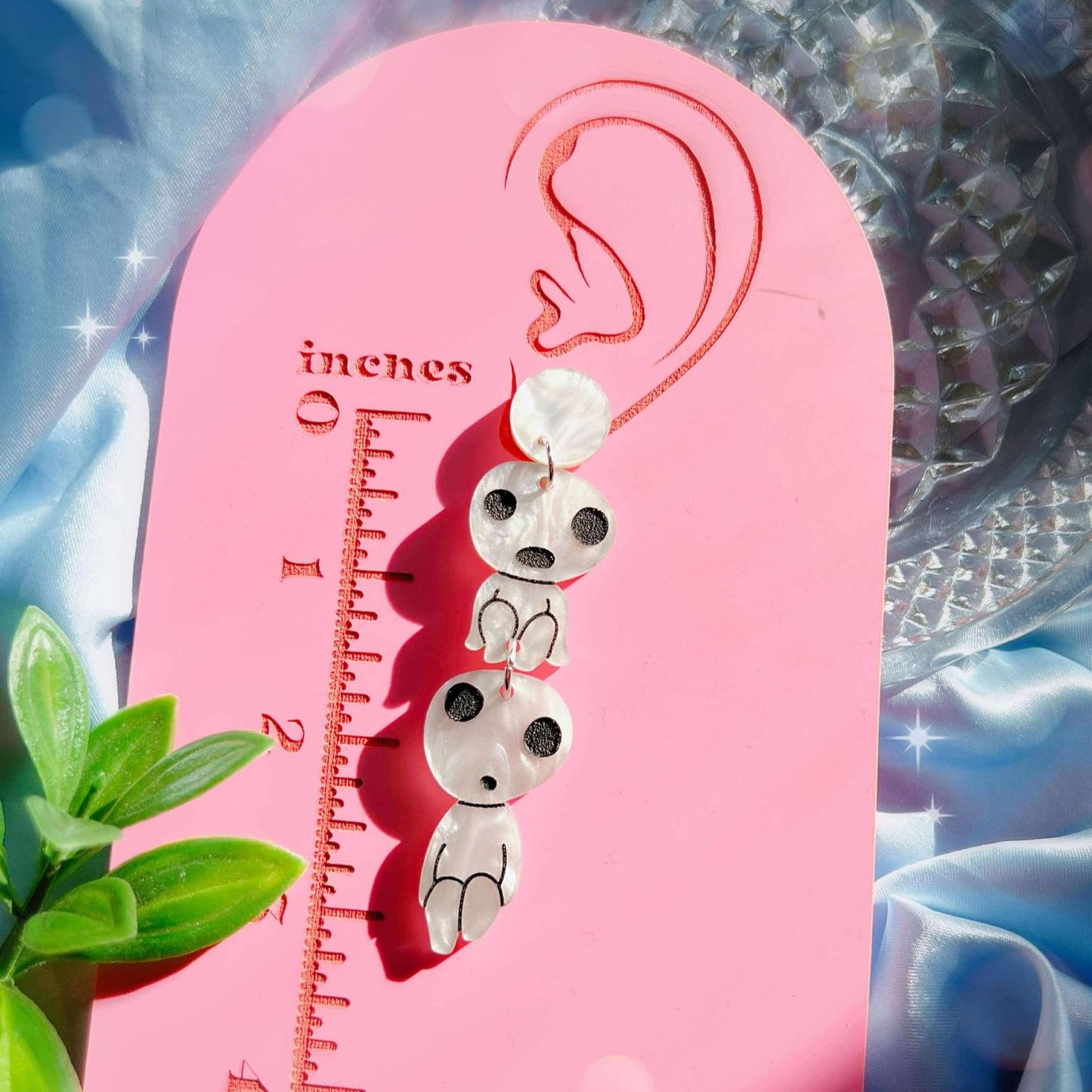 Kodama Acrylic Earrings