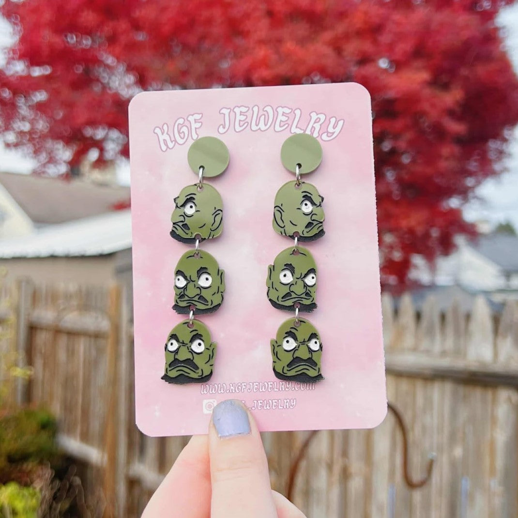 Kashira Acrylic Earrings & Keychains