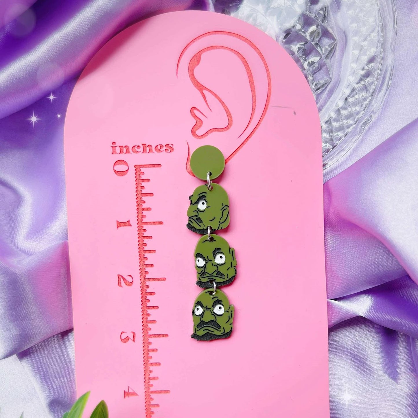 Kashira Acrylic Earrings & Keychains