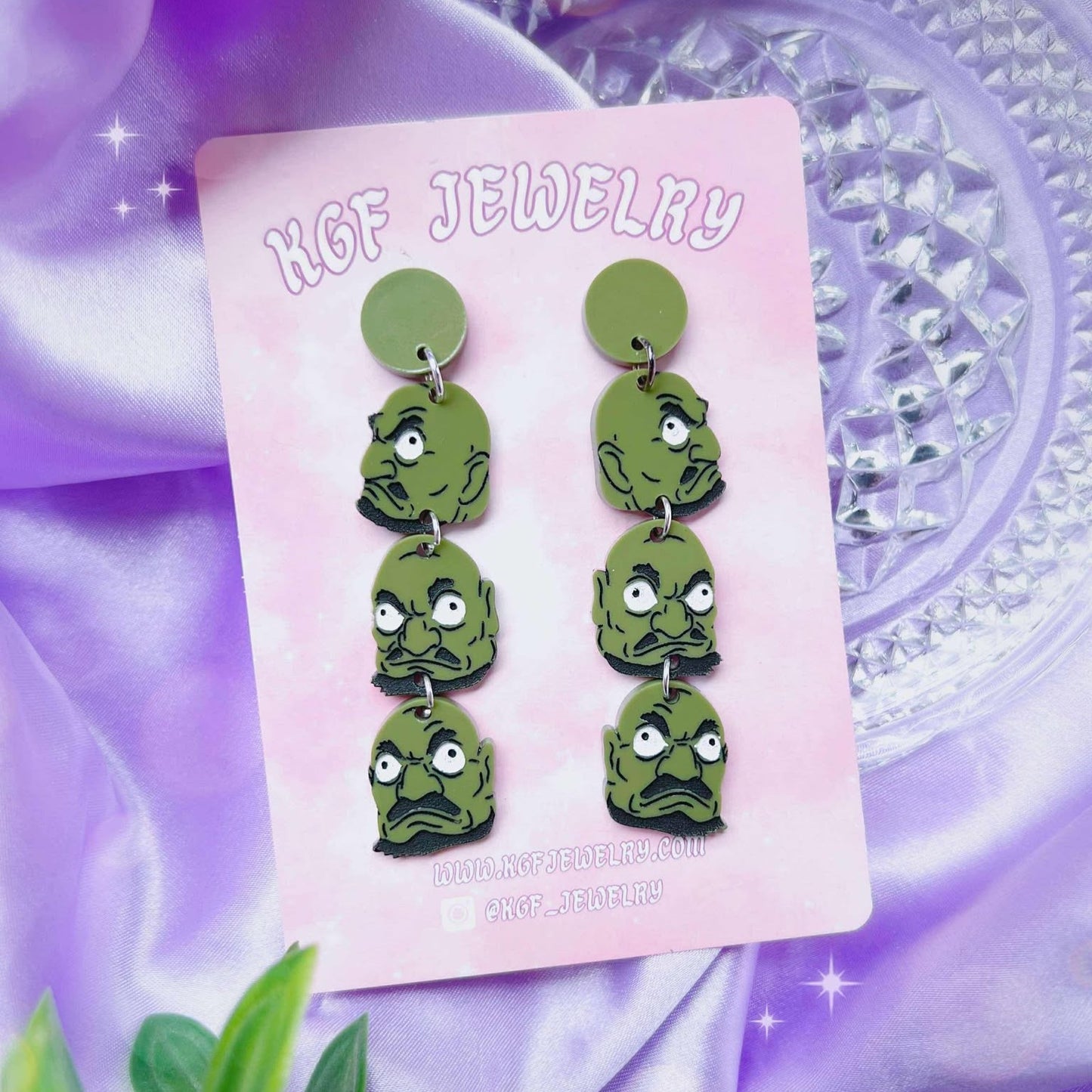 Kashira Acrylic Earrings & Keychains