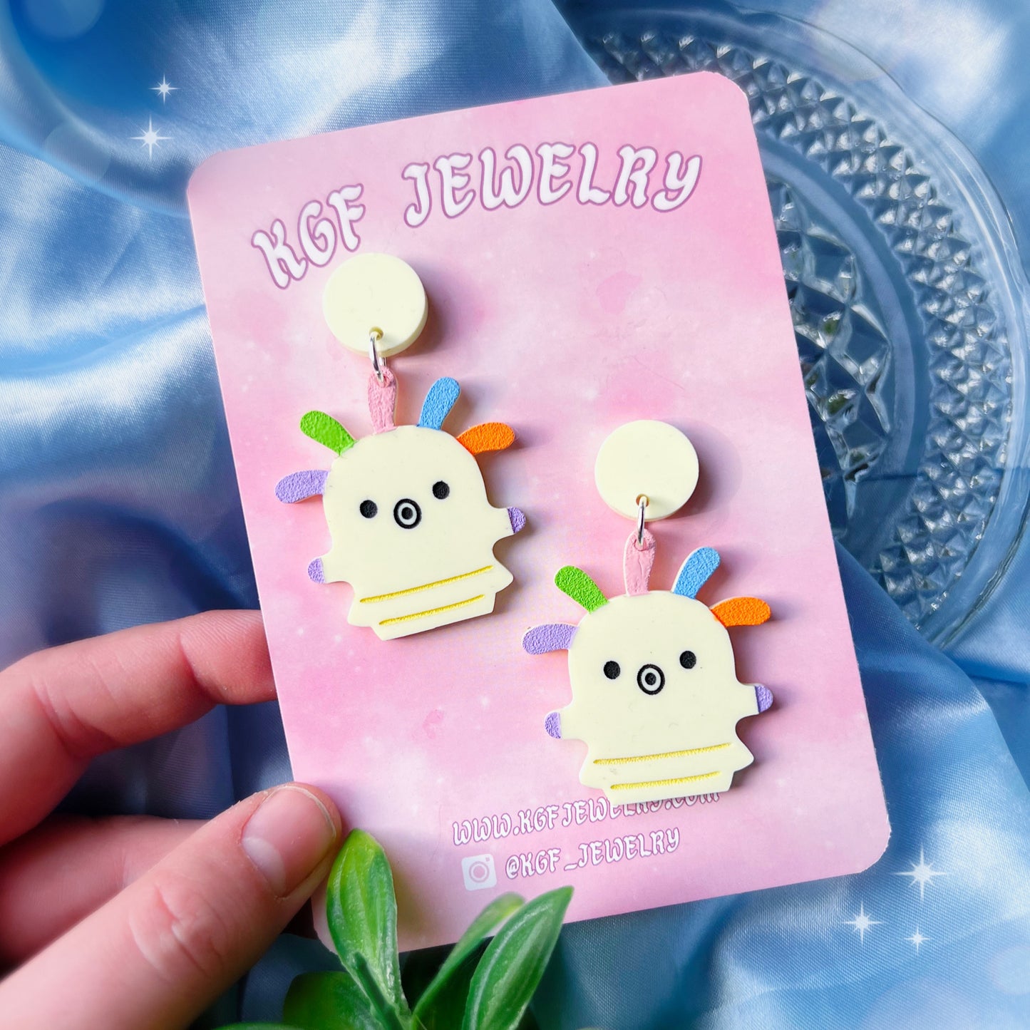 Squeakoid Acrylic Earrings & Pins