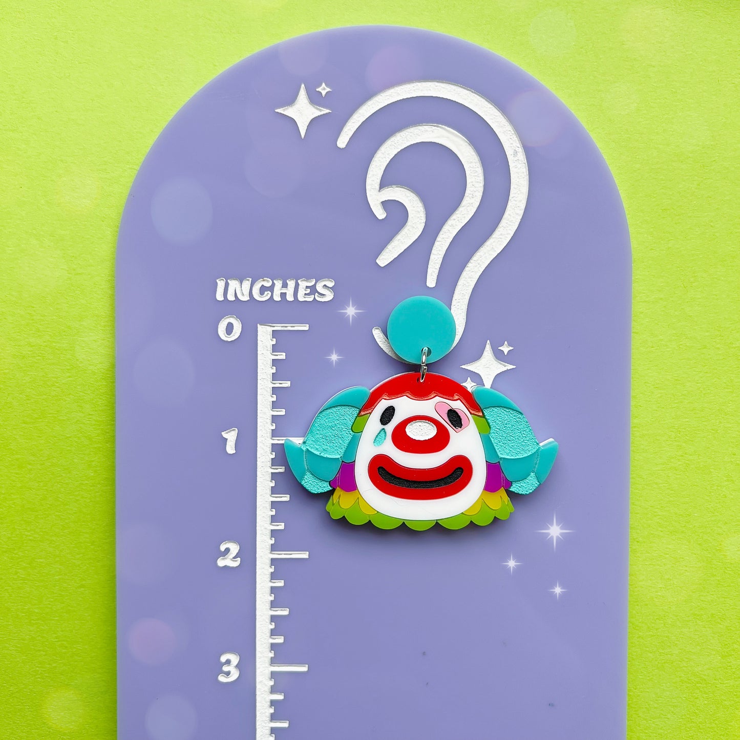 Pietro Handmade Dangle Acrylic Earrings & Keychains