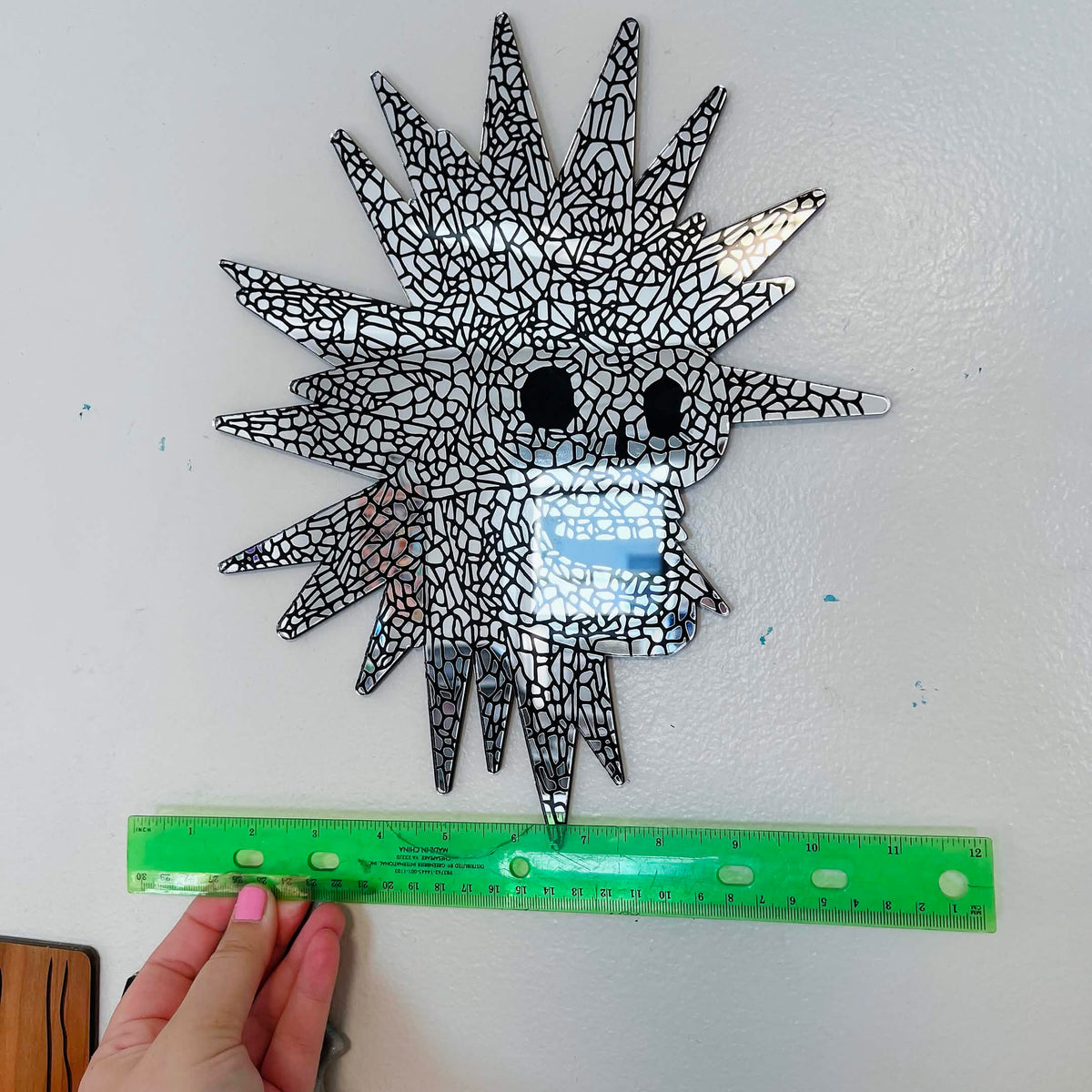 Scooby Crystal Skull Handmade Acrylic Wall Decor Mirror