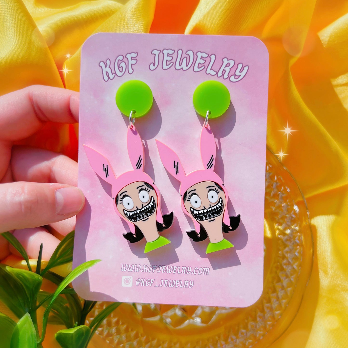 Nightmare Louise Acrylic Earrings, Keychains & Pins