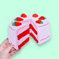 Strawberry Cake Wall Hanging