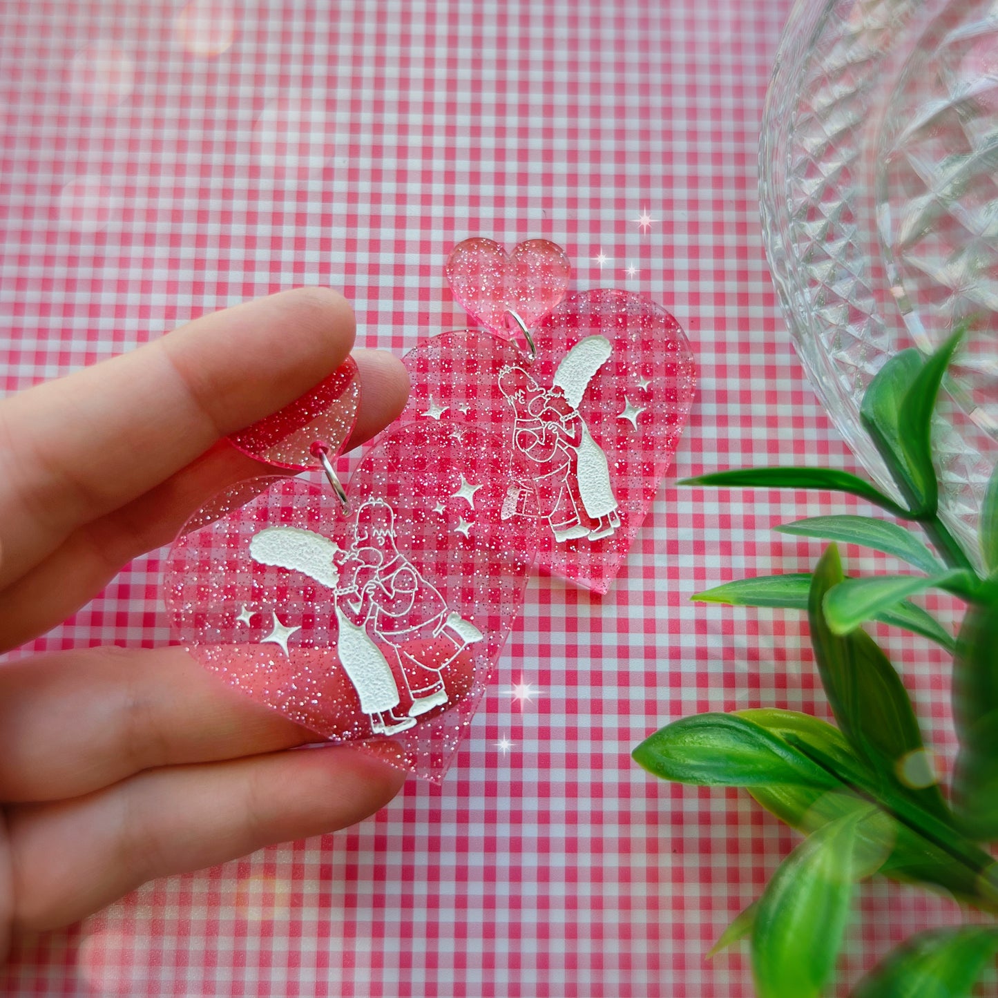Simp Smoochin' Acrylic Keychain