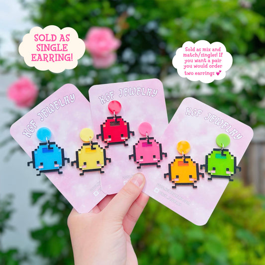 Junimos Single Mix & Match Acrylic Earrings, Keychains, & Pins