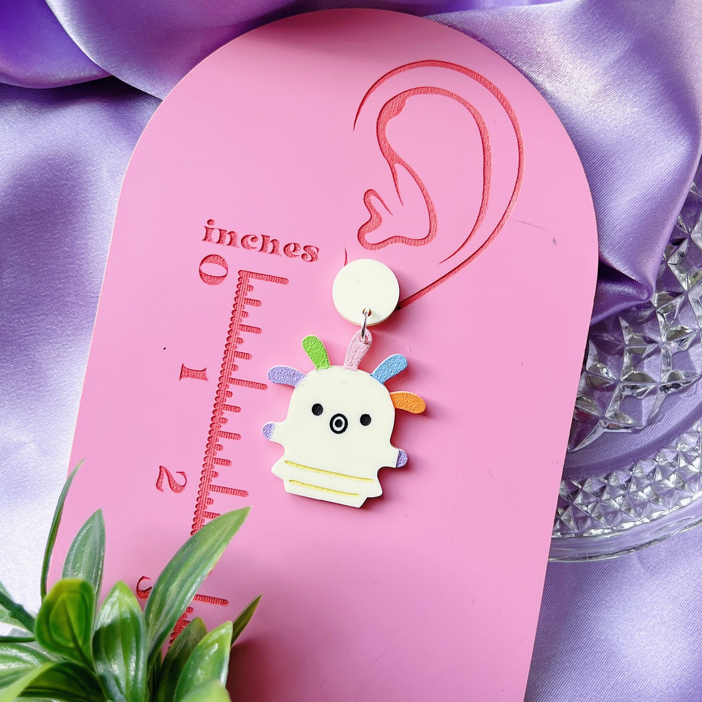 Squeakoid Acrylic Earrings & Pins