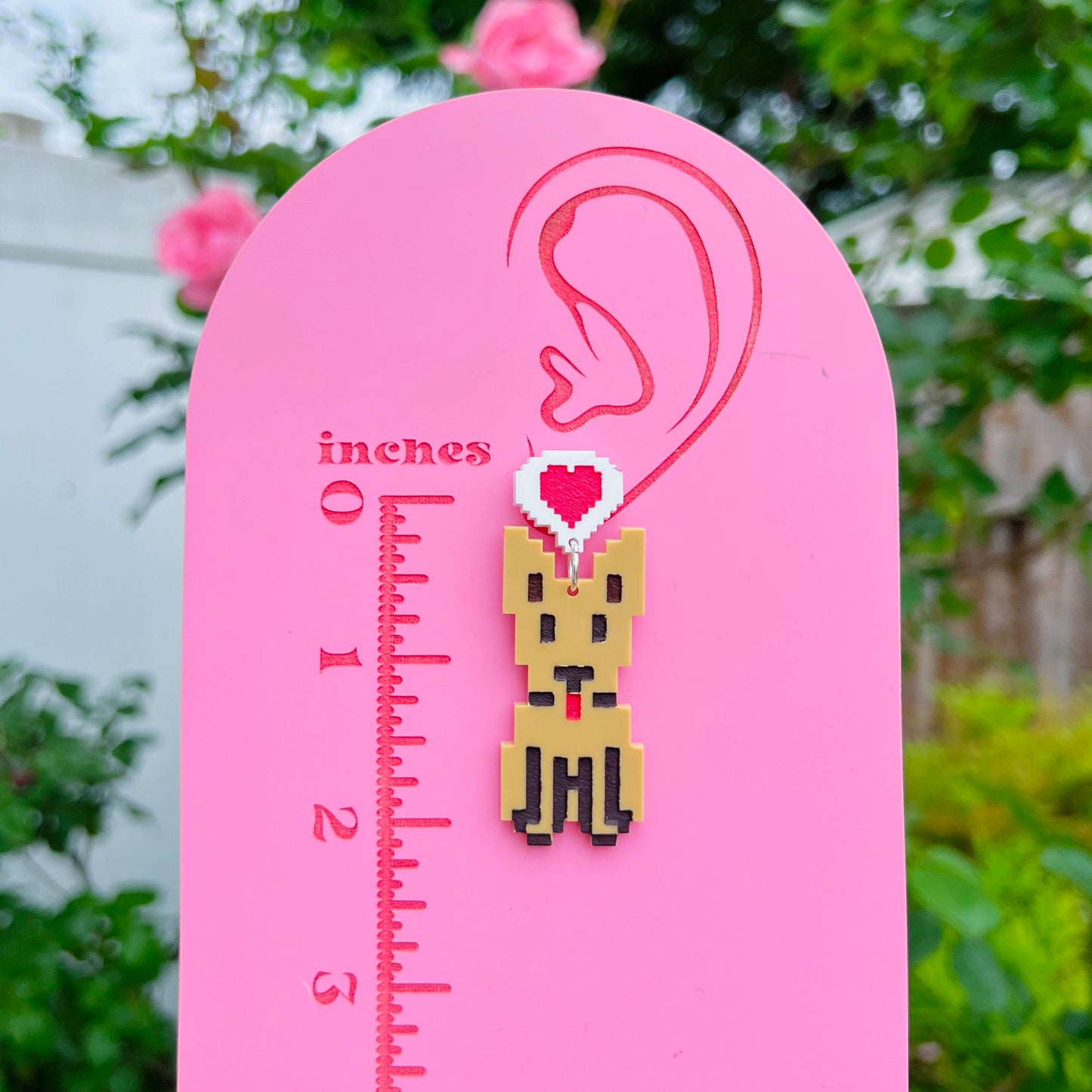 Stardew Cats & Dogs Single Mix & Match Acrylic Earrings, Keychains & Pins