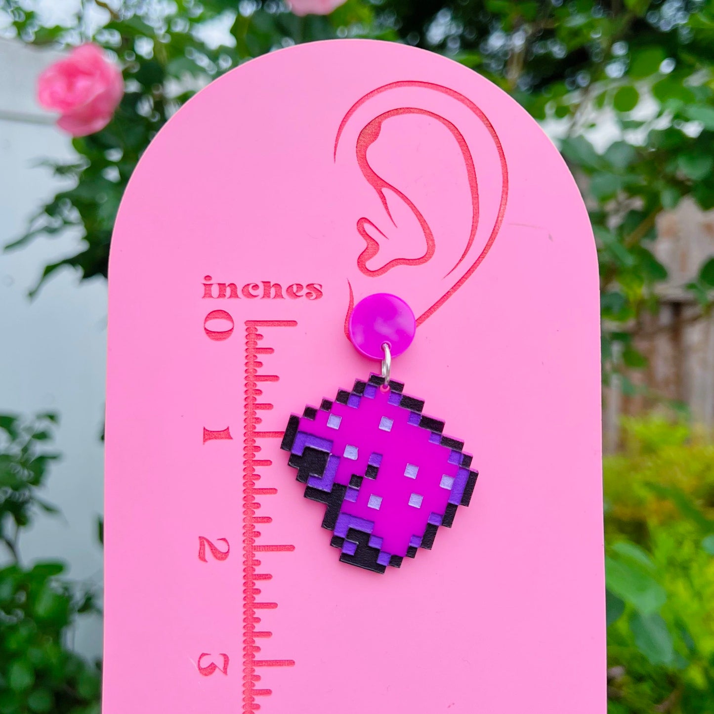 Mayor's Shorts Acrylic Earrings, Keychains, & Pins