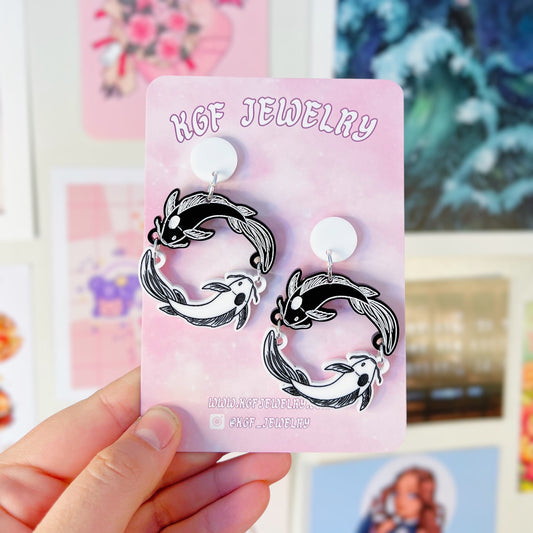 Tui & La Acrylic Earrings, Keychains