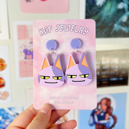 Bob Villager Acrylic Earrings & Keychains