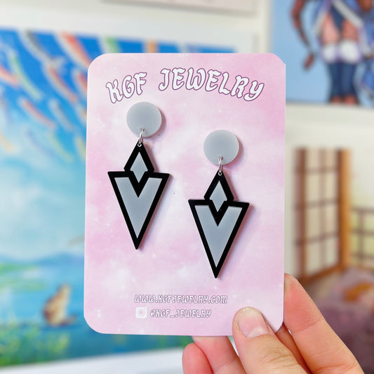 Quest Marker Acrylic Earrings, Keychains, Pins