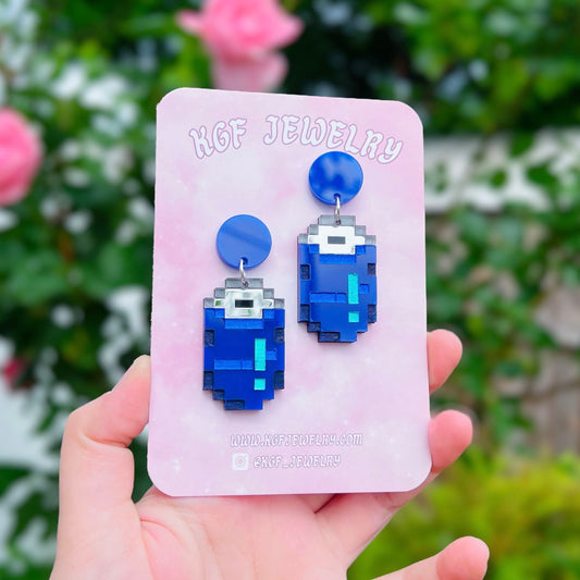 Joja Cola Acrylic Earrings, Keychains, & Pins