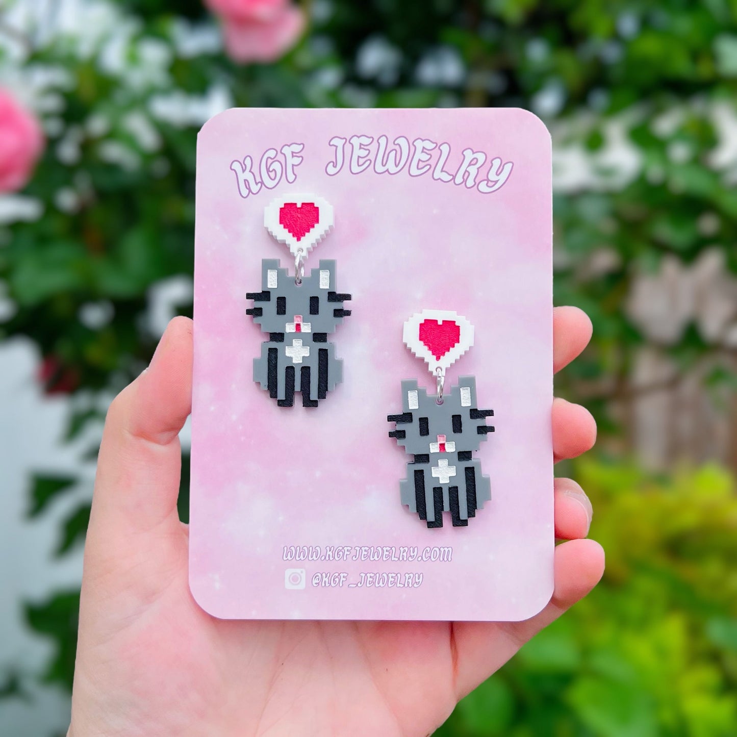 Stardew Cats & Dogs Single Mix & Match Acrylic Earrings, Keychains & Pins