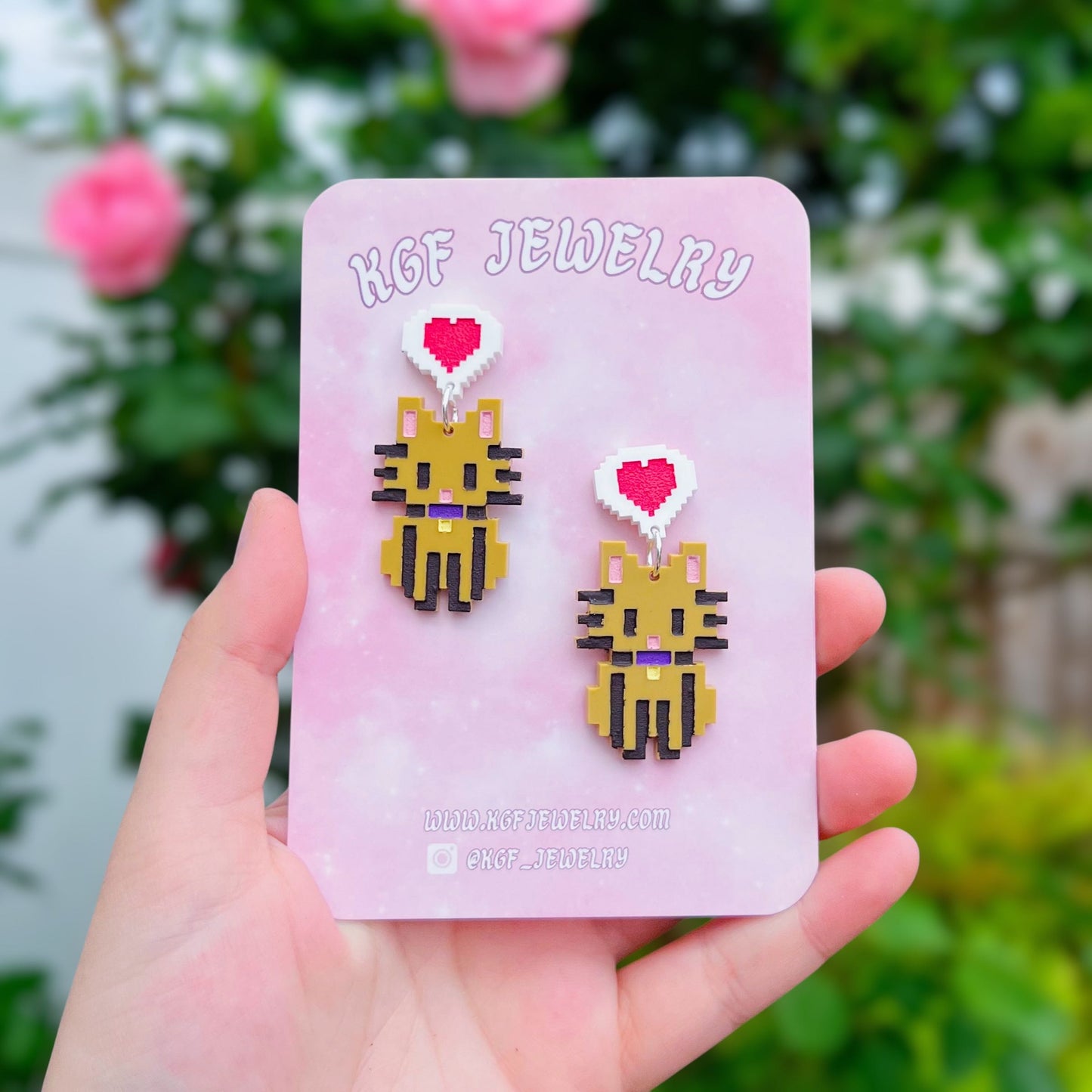Stardew Cats & Dogs Single Mix & Match Acrylic Earrings, Keychains & Pins