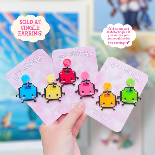 Junimos Single Mix & Match Acrylic Earrings, Keychains, & Pins