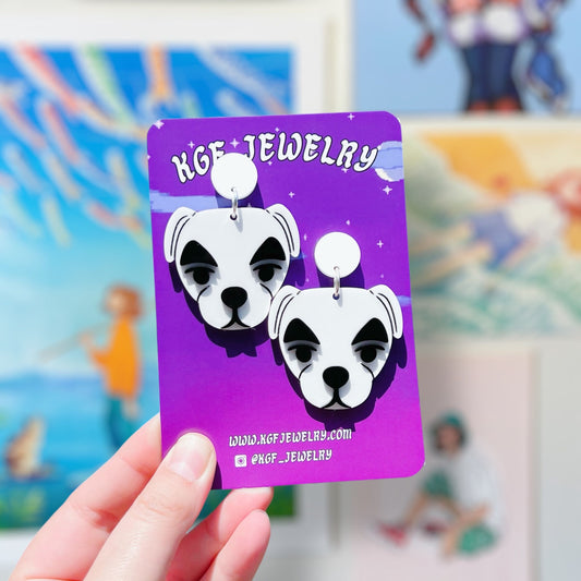 KK Slider Acrylic Earrings
