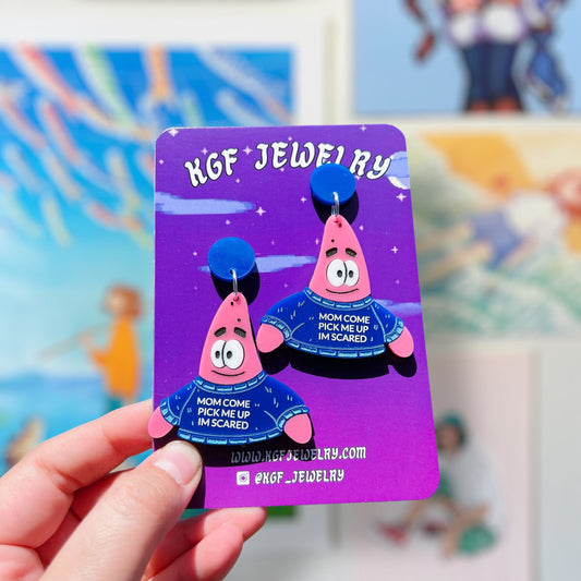 Sweater Patrick Acrylic Earrings & Keychains