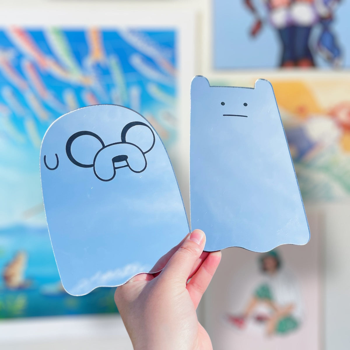 Ghost Bros Handmade Acrylic Wall Decor Mirrors