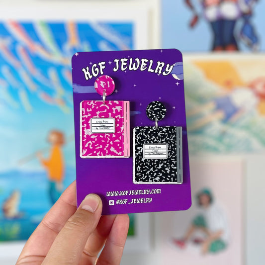 Erotic Friend Fiction Acrylic Earrings & Keychains