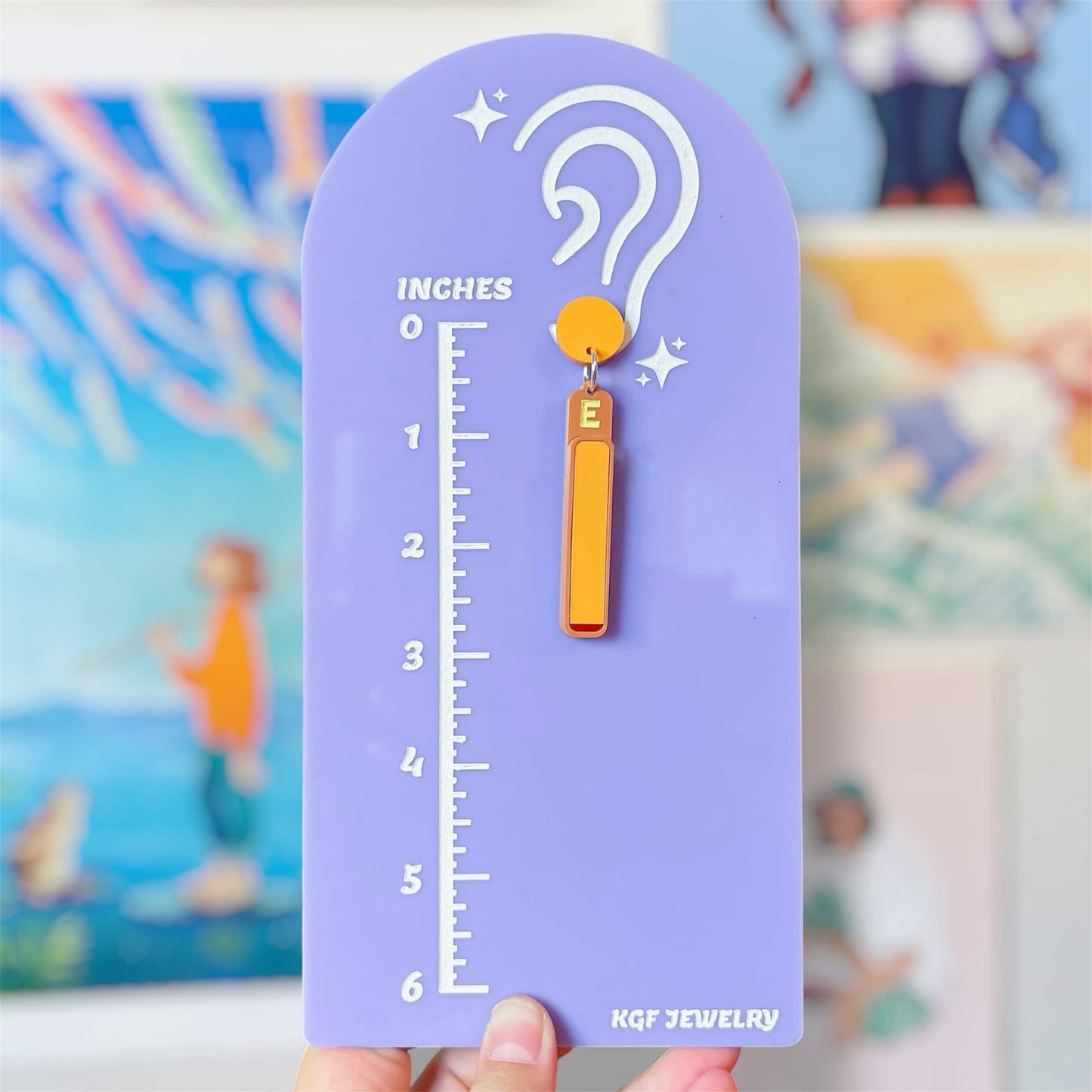 Exhausted Message Video Game Handmade Acrylic Earrings, Keychains, Pins