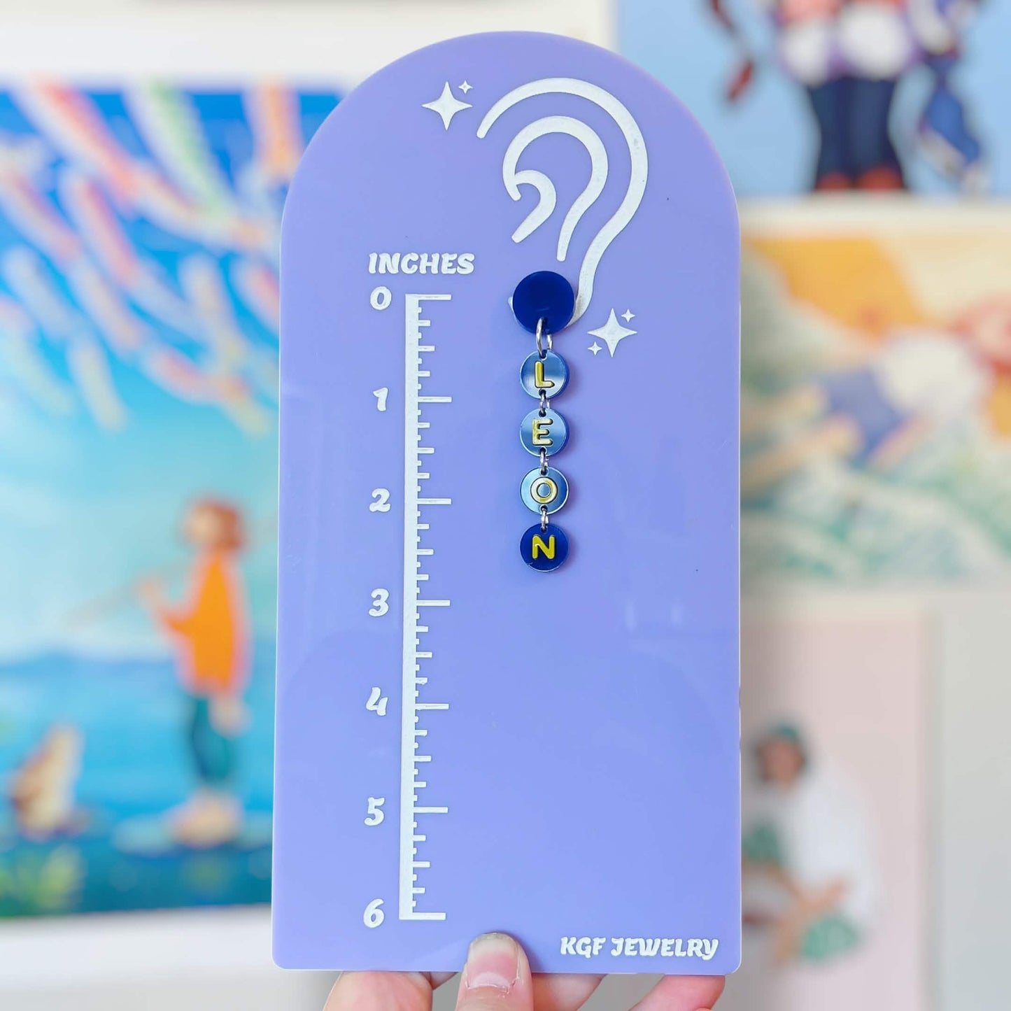 Welcome Leon Video Game Handmade Acrylic Earrings & Keychains