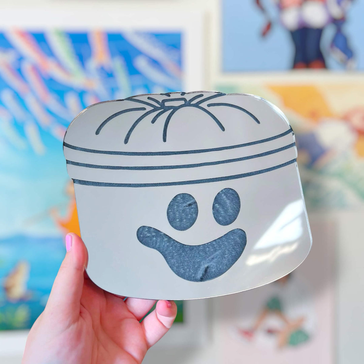 Halloween Buckets Handmade Acrylic Wall Decor Mirrors