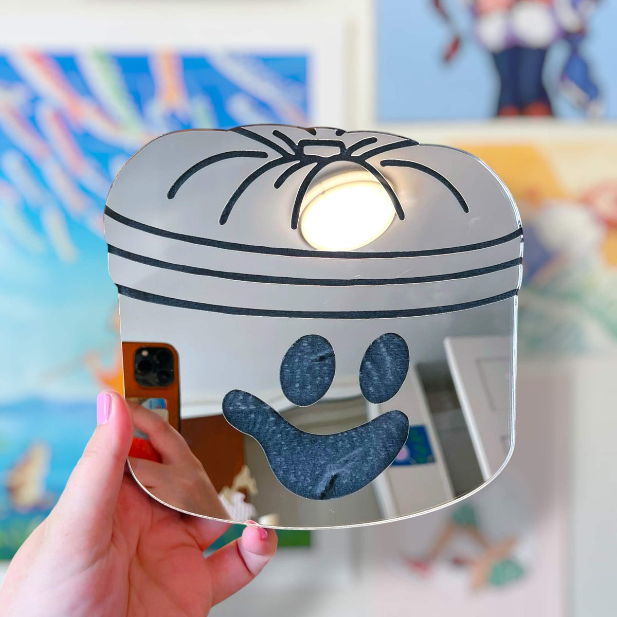 Halloween Buckets Handmade Acrylic Wall Decor Mirrors