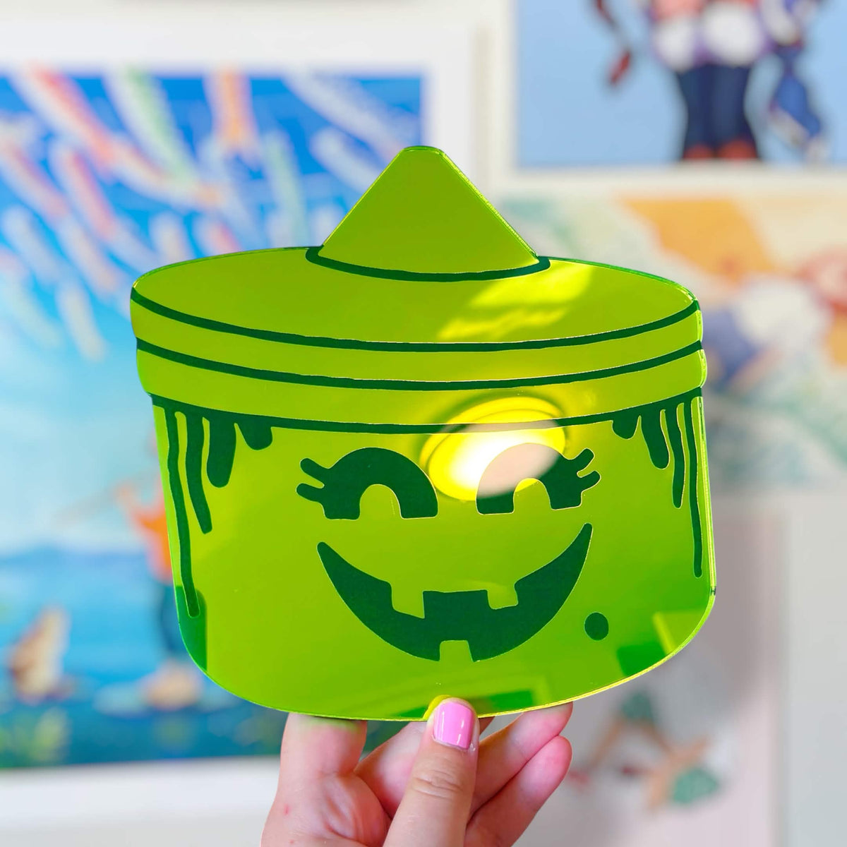 Halloween Buckets Handmade Acrylic Wall Decor Mirrors
