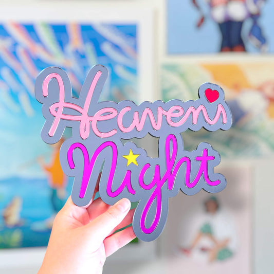 Heaven's Night Handmade Acrylic Wall Mirror PRE ORDER