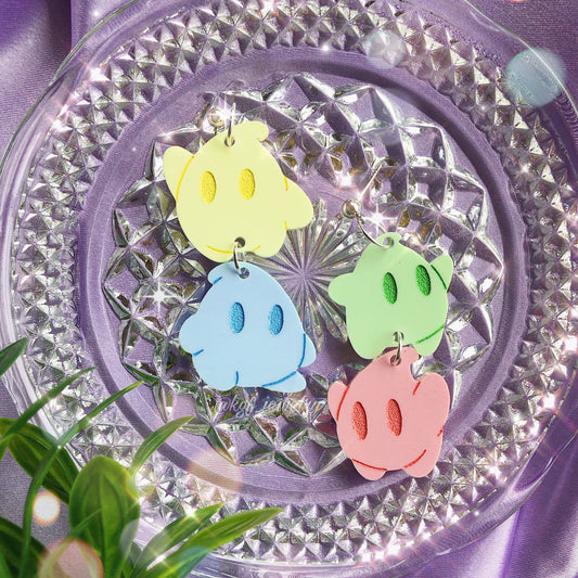Pastel Luma Dangles Acrylic Earrings